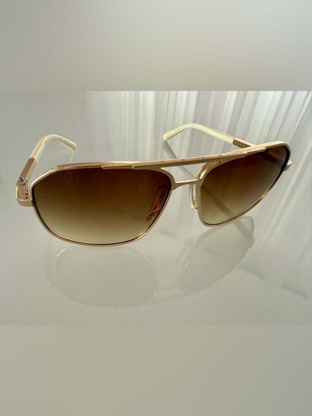 Dita Landmark Titanium DRX2022 Unisex Aviator Sunglasses- OG Case- Made in Japan - Picture 3 of 16